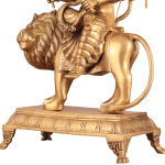 Large Superfine Brass Durga Mata Statue | 21.5" Antique Golden Art | 20kg Sacred Masterpiece | Divine Temple Beauty | Jaipurio